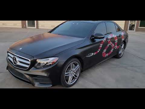 Benz c450 Amg wrapped matte black