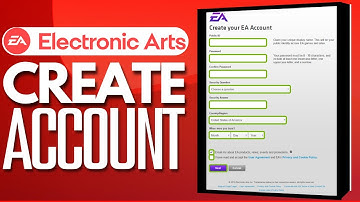 How to Create  EA Account | New Update