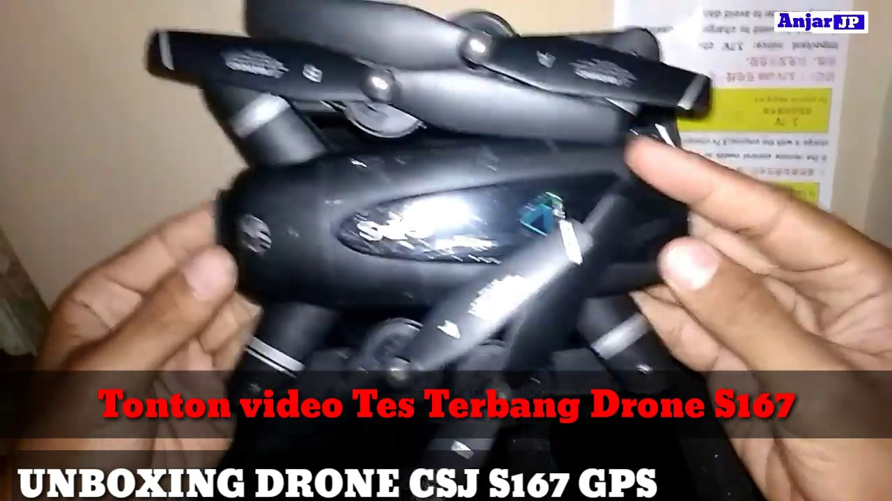 Unboxing drone s167 GPS toys sky murah YouTube