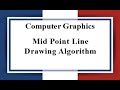 Lec: 05 | Mid Point Line Drawing Algorithm | Computer Graphics | Bangla Tutorial