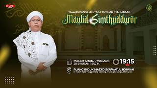 Download Lagu LIVE - PENUTUPAN SEMENTARA ACARA RUTINAN MALAM AHAD PEMBACAAN MAULID SIMTHUDDUROR - 07/02/2026 MP3
