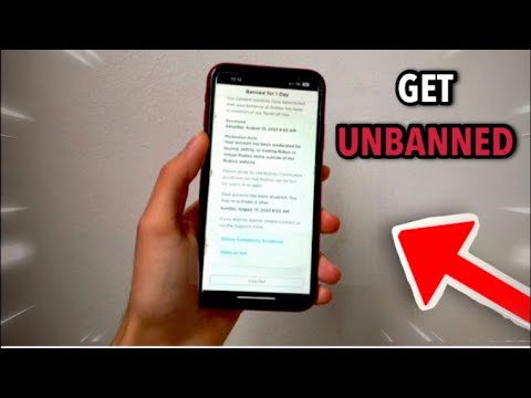 How to get unbanned from Roblox on mobile (How to get unbanned from