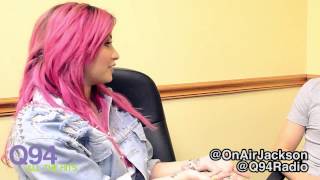 Demi Lovato Sits Down With Jackson