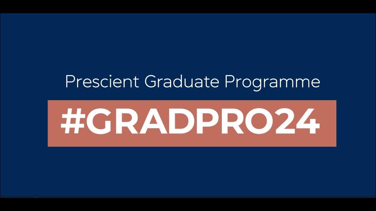 Prescient Graduate Programme 2024 YouTube
