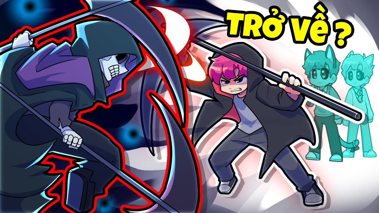 HIHA THẦN CHẾT ĐƯA HIHA CATNAP VÀ ANTI CATNAP TRỞ VỀ LÀNG TRONG MINECRAFT*HIHA THẦN CHẾT CỨU CATNAP😭