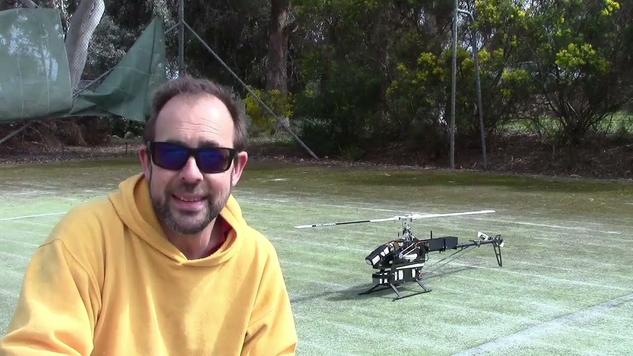 Align Trex 700 Drone Helicopter with ArduPilot - Build and First Flights