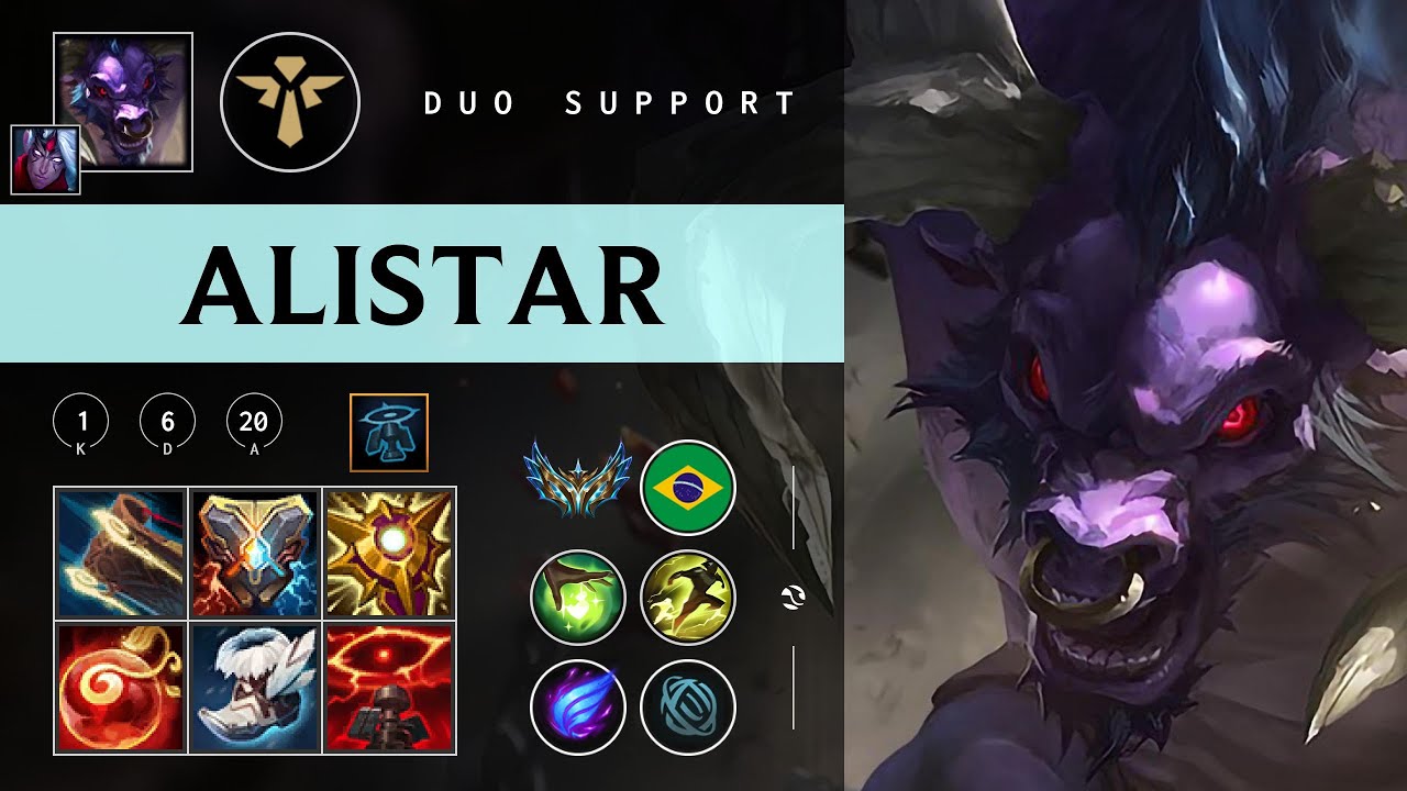 Alistar Support vs Soraka - BR Challenger Patch 26.02