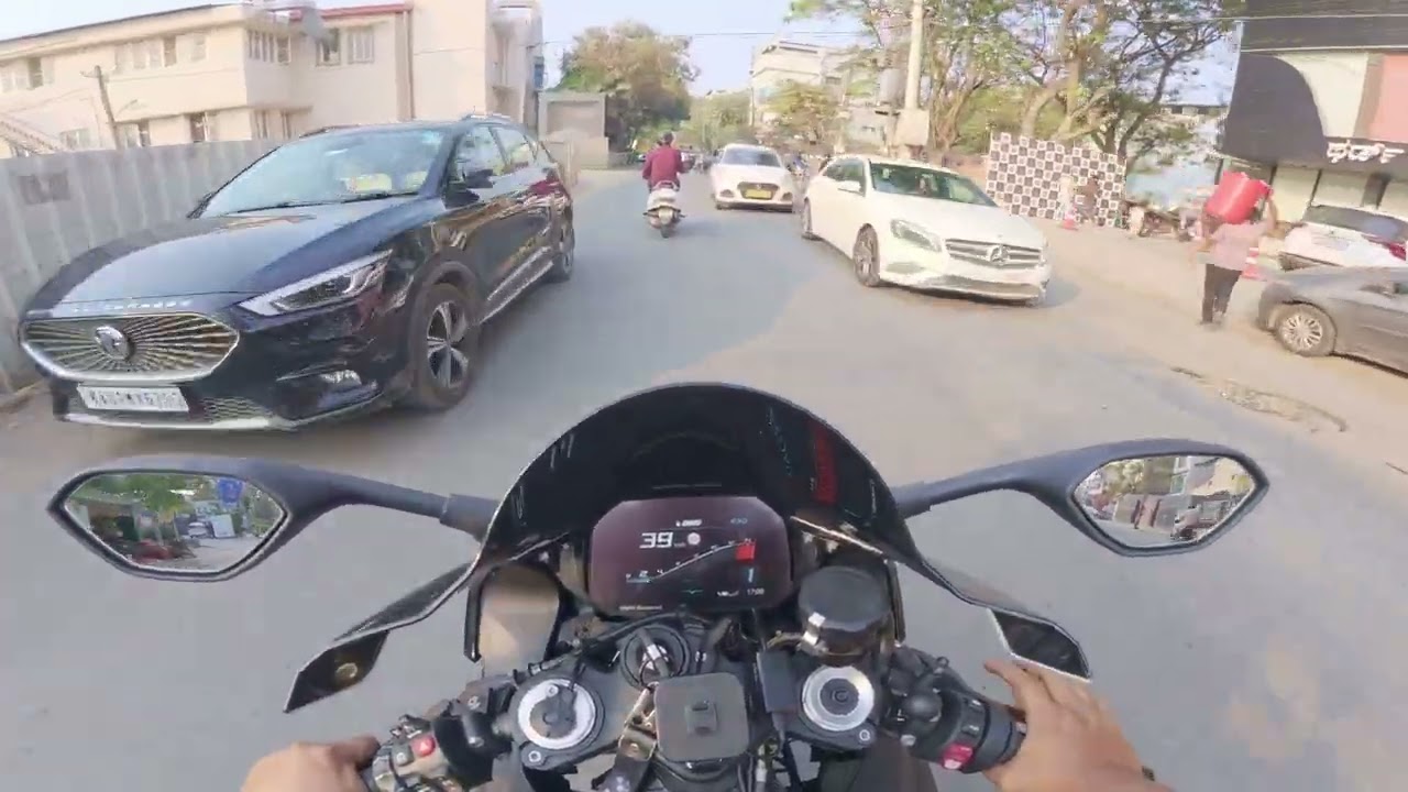 25Feb2026 - BMW S1K Bangalore Biker - Daily Ride - CCD Harlur To Home