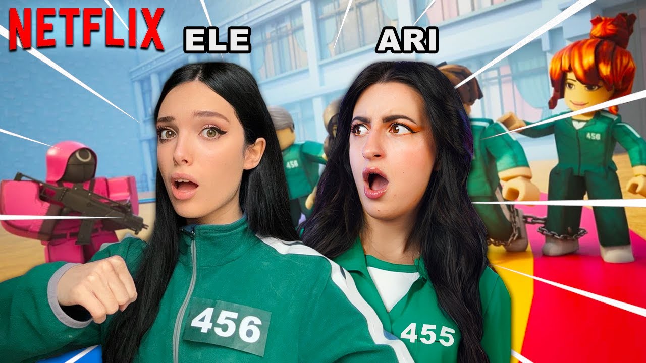 GIOCO CON @Arienne Makeup  A SQUID GAME 3 SU ROBLOX!!