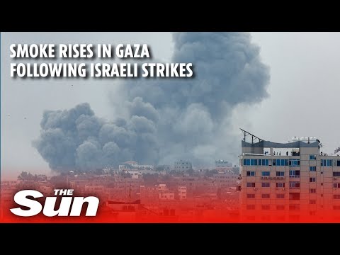 GAZA SKYLINE:  Israel declares a ‘state of war’ against Hamas