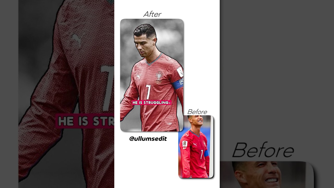before - after editing #edit #football #aftereffects #premierpro