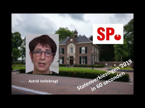 Socialistische Partij (SP) in 60 seconden (Statenverkiezingen 2019)