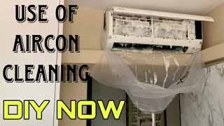 How to use Aircon Bag / Cleaning spray and washing / Step by Step guide / DIY
