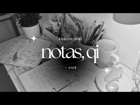 ☆ QI, ENEM E PROVAS: boas notas, passar de ano, inteligência subliminal
