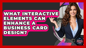 What Interactive Elements Can Enhance A Business Card Design? - Graphic Design Nerd