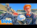 MASSIVE Monster Truck!🛻 | Blippi Songs 🎶| Educational Songs For Kids