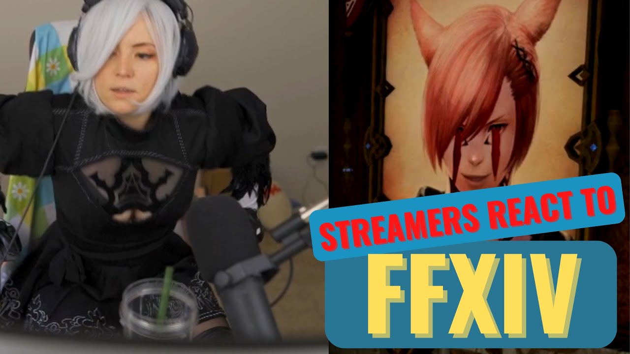 Zepla Wears 2B Outfit For Halloween Event | FFXIV Twitch Reactions - YouTube