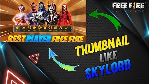 HOW TO MAKE THUMBNAIL LIKE SKYLORD|||| THUMBNAIL TUTORIAL