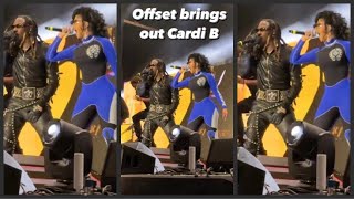 CARDI B \& OFFSET PERFORMING #CLOUT AT #ROLLINGLOUD MIAMI #cardib #offset #cardibandoffset #clout