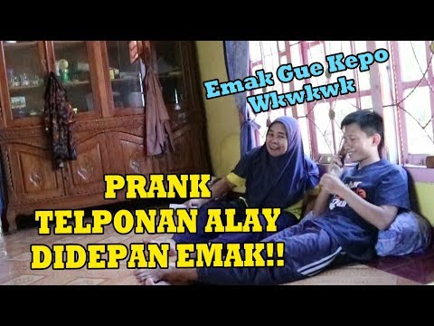 prank-telponan-alay-sama-pacar-didepan-emak---prank-indonesia