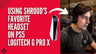 Best Gaming Headset for PS5 Logitech G Pro X with USB Soundcard