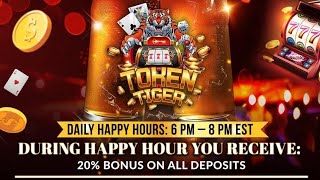 TOKEN TIGER 🐅  $200 TO 1K 🐅 WHY NOT TRY HIGH BETS! https://tokentiger.wysaro.com/sign-up/dragonqueen