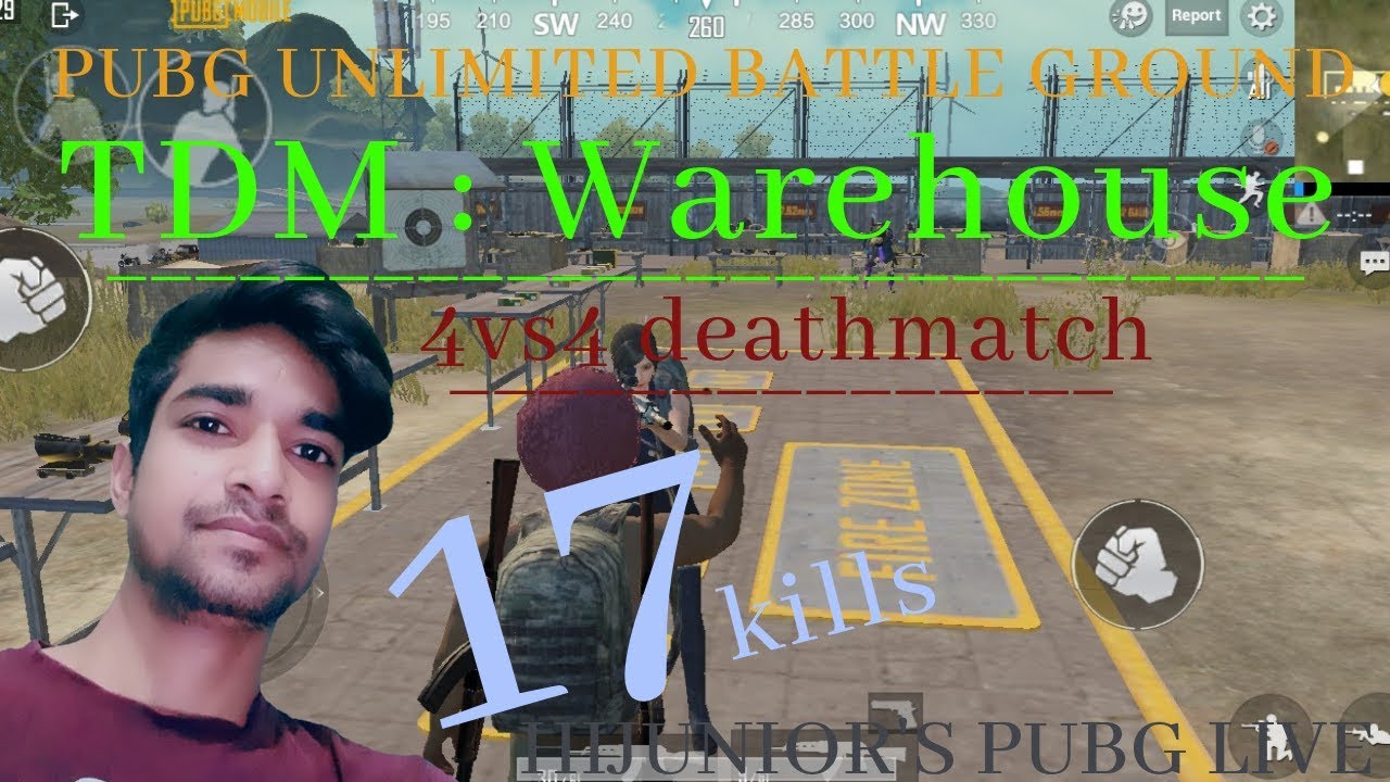 Pubg Mobile Team deathmatch 4vs4 gameplay | 17 kills 😜😜😜😜 - YouTube