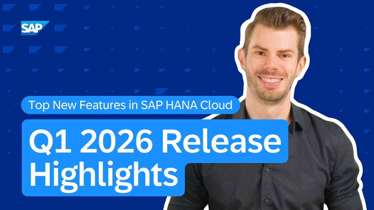 Top New Features in SAP HANA Cloud | Q1 2026 Release Highlights - YouTube