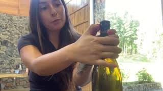 Maysara Wines - How to Open a Bottle with a Glass Stopper