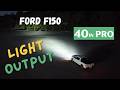 Ford F150 Light Output 40in Light Bar PRO by M&amp;R Automotive