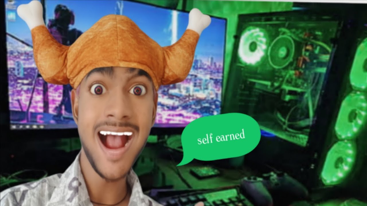 Finally Build My Dream Gaming PC | Self Earned Setup Tour - YouTube