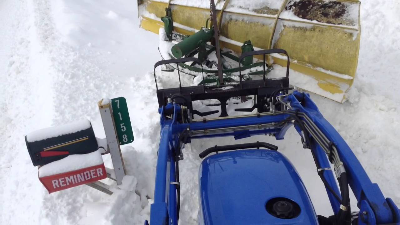 Michigan Winter Snow Plowing