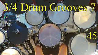 3/4 Grooves 7 - Pattern 45