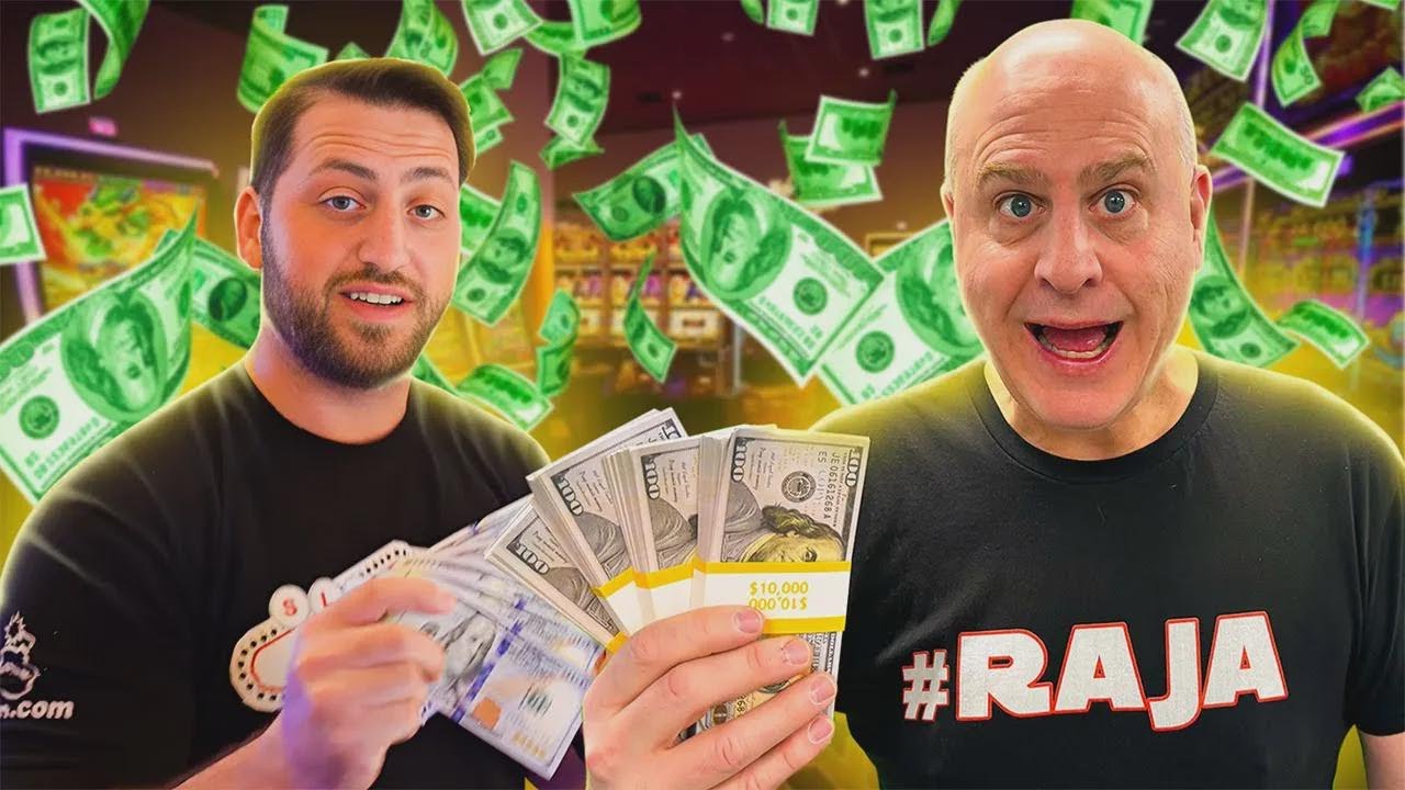 ¡Nunca había visto tantos jackpots juntos!