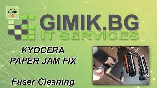 Kyocera Paper Jam Fix: How to Clean Toner Buildup in Fuser Unit