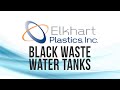 8 Gallon RV Holding Tank 17 3/4" x 17 3/4" x 8 1/4" Elkhart Plastics EPI 3772
