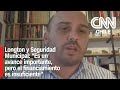 Longton y Seguridad Municipal: "Es un avance importante, pero el financiamiento es insuficiente"