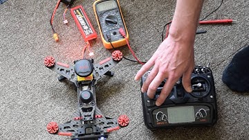 Walkera Runner 250 Advanced - Fault Fixed initial startup - Battery Fault