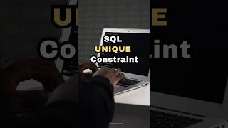 📌SQL UNIQUE Constraint📌