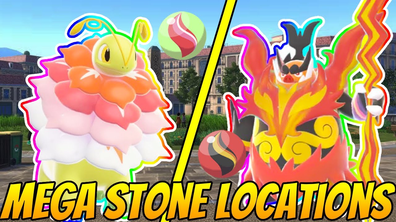 All 65 Mega Stone Locations in Legends Z-A - YouTube