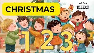 Christmas Number Song 1-10 For Children Counting Numbers Number Rhymes For Children Pre For Kids