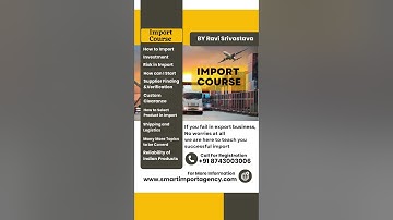 "Import Course: The Ultimate Guide to China to India Launching Soon!"