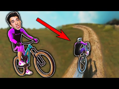 I PLAYED A MOBILE MOUNTAIN BIKING GAME?! (Bike Unchained 2)