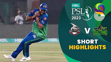 Short Highlights | Lahore Qalandars vs Multan Sultans | Match 31 | HBL PSL 8 | MI2T