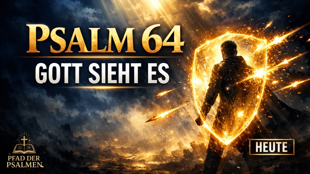 🛡️ PSALM 64 — Gott deckt verborgene Pläne auf und beschützt dich HEUTE