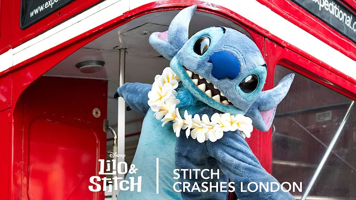 Stitch Crashes London! 🇬🇧💙 Lilo and Stitch | Disney UK