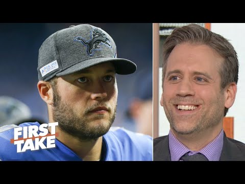 Max Kellerman wants Matthew Stafford to replace Tom Brady on the Patriots | First Take