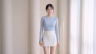 Soft Mini Skirt Lookbook | Calm & Feminine Mood screenshot 1