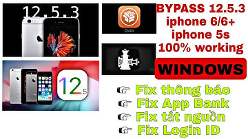 BYPASS ICLOUD IPHONE 6 iOS 12.5.3 MEID FIX FULL |  NO SIGNAL