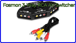 Review 2026 Fosmon 3-Way Rca Av Switcher. Essential Details.